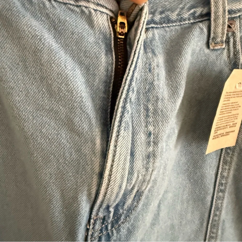 Levi’s Casual Light Blue Denim Maxi Skirt Size 34